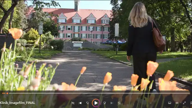 Das Bild zeigt einen Ausschnitt aus dem Imagefilm.